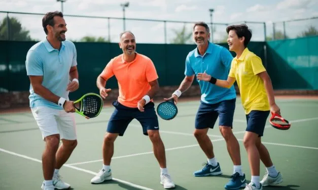 Sjov og aktiv familietid med padeltennis