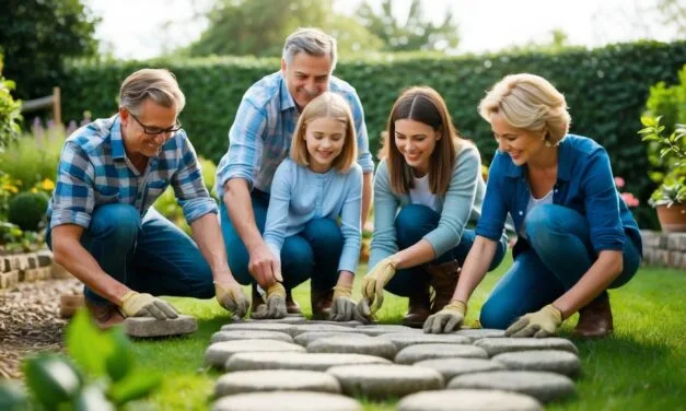 Sådan får du mere ud af chaussésten i haven sammen med familien
