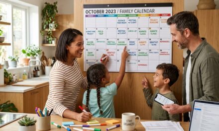 Familiekalender – guide til bedre overblik i en travl hverdag