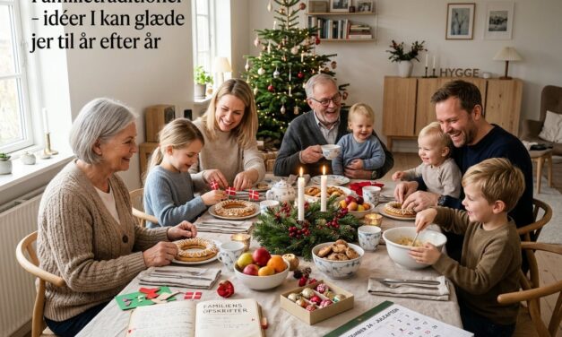 Familietraditioner – idéer I kan glæde jer til år efter år