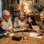 Historieaften med familien fortæl læs og find gamle minder frem