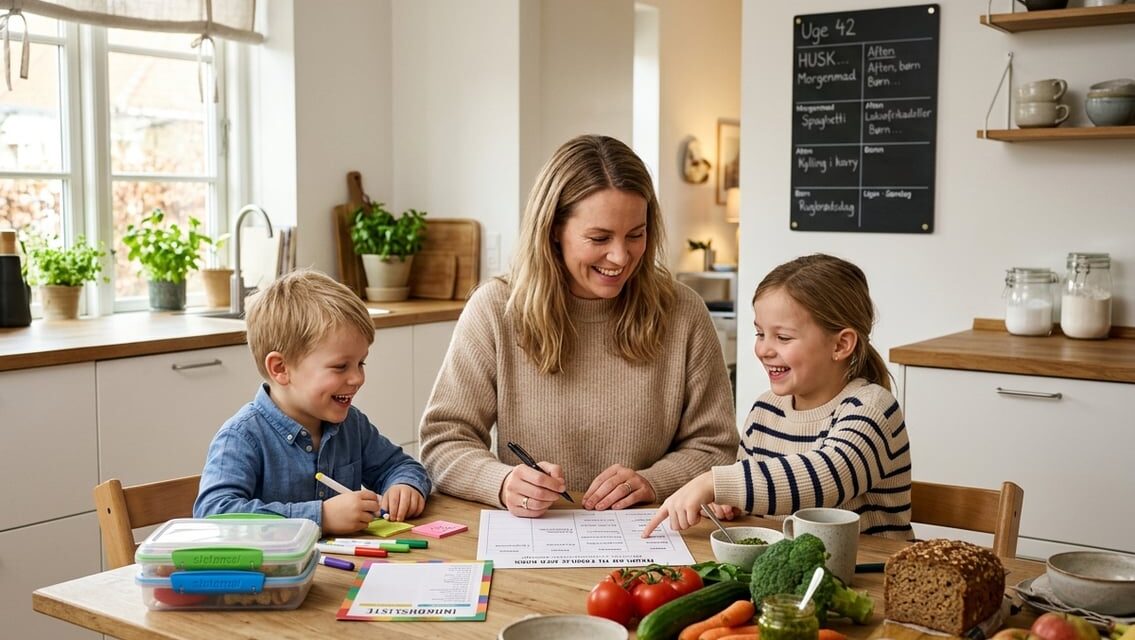 Madplan til familie med børn – idéer til en mere enkel maduge