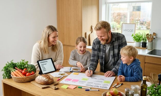 Madplan til familien – sådan planlægger I ugens måltider