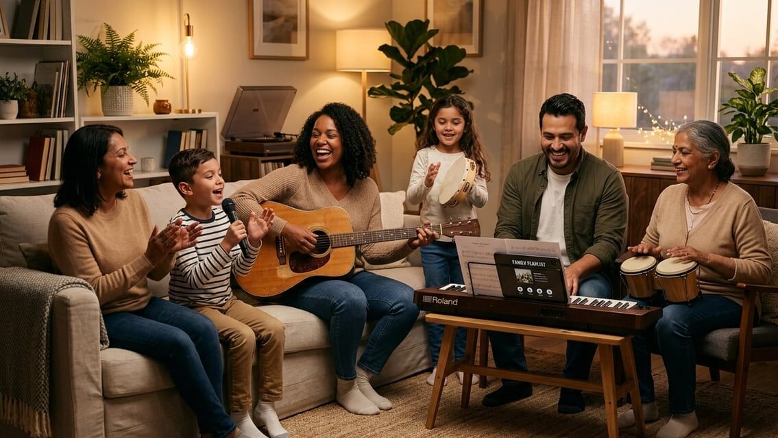 Musikaften med familien – idéer til fælles underholdning
