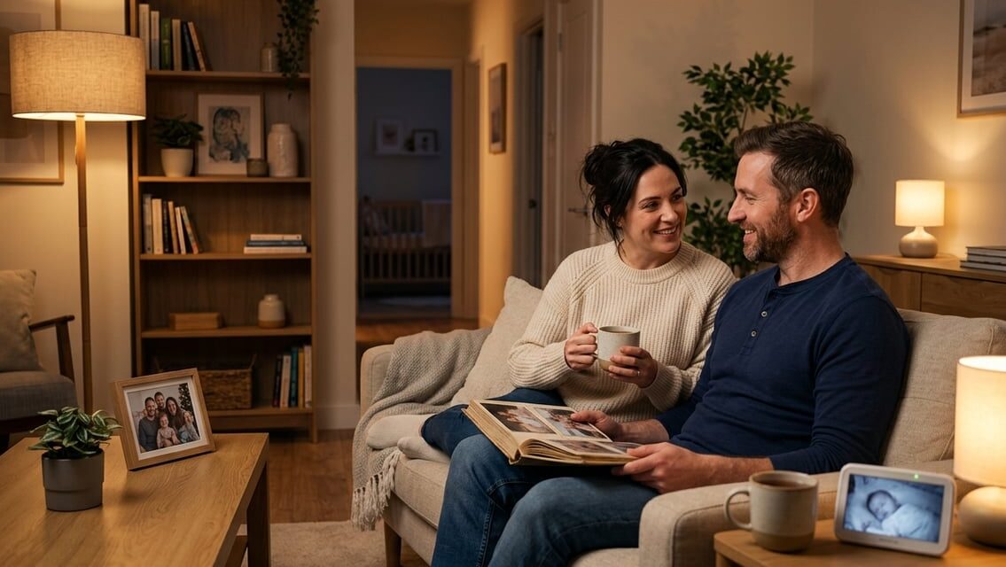Når børnene sover kan forældre finde tid til fælles oplevelser