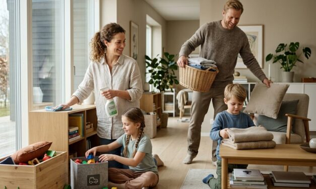 Oprydning med familien – sådan kan alle få en rolle