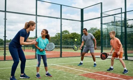 Sådan får I padelkampe til at fungere når børn og voksne spiller sammen