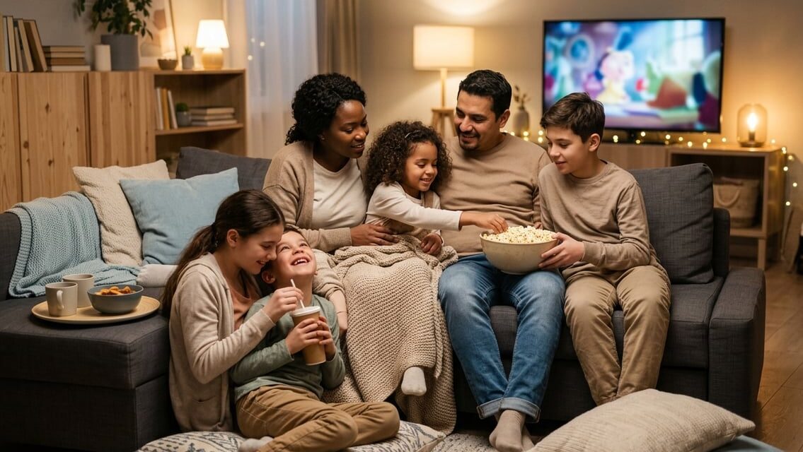 Sådan skaber I en filmaften hvor alle i familien føler sig valgt til