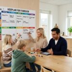 Ugeplan til familien få styr på skole arbejde og fritid